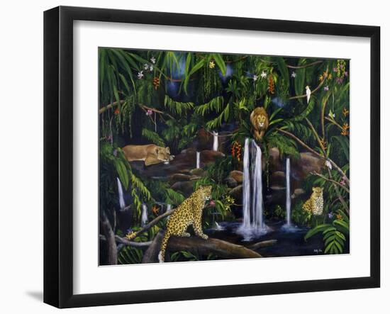 Jungle-Betty Lou-Framed Giclee Print