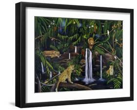 Jungle-Betty Lou-Framed Giclee Print