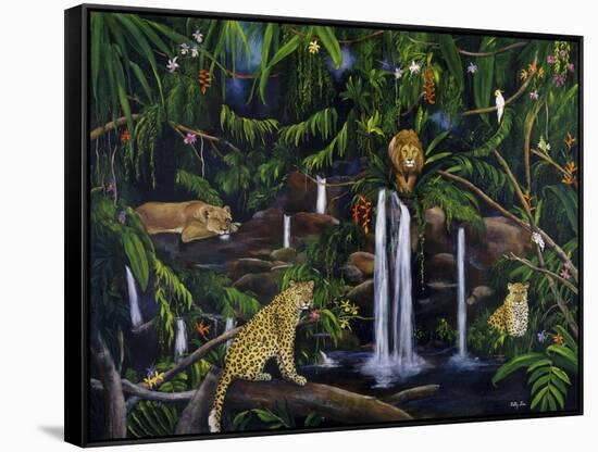 Jungle-Betty Lou-Framed Stretched Canvas