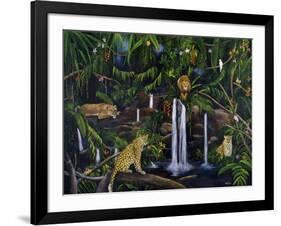 Jungle-Betty Lou-Framed Giclee Print