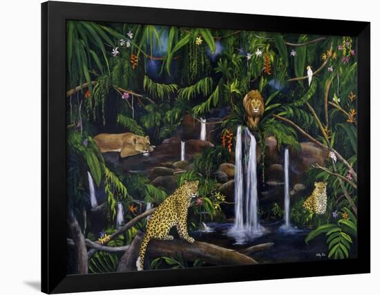 Jungle-Betty Lou-Framed Giclee Print