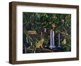 Jungle-Betty Lou-Framed Giclee Print