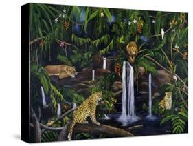 Jungle-Betty Lou-Stretched Canvas