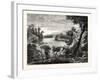 Juniata River, Near Lewistown, 1832 - 1874, USA-null-Framed Giclee Print