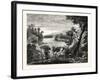 Juniata River, Near Lewistown, 1832 - 1874, USA-null-Framed Giclee Print