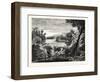 Juniata River, Near Lewistown, 1832 - 1874, USA-null-Framed Giclee Print