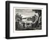 Juniata River, Near Lewistown, 1832 - 1874, USA-null-Framed Giclee Print