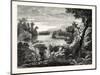 Juniata River, Near Lewistown, 1832 - 1874, USA-null-Mounted Giclee Print