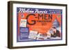 Junior G-Men Fingerprint Set-null-Framed Art Print