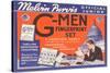 Junior G-Men Fingerprint Set-null-Stretched Canvas