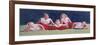 Junior High School Cheerleaders on the Grass, 2003-Joe Heaps Nelson-Framed Giclee Print