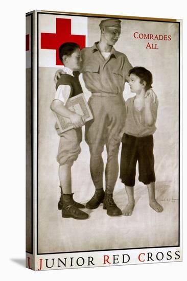 Junior Red Cross Poster-null-Stretched Canvas