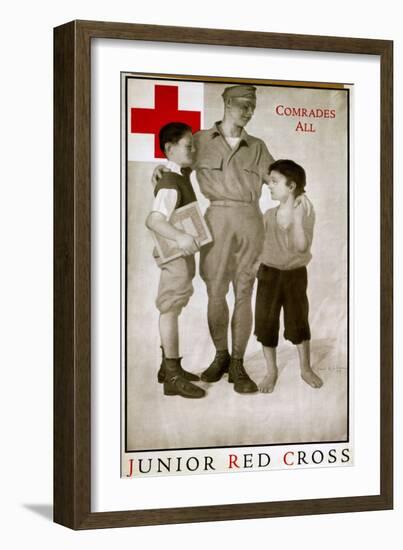 Junior Red Cross Poster-null-Framed Giclee Print