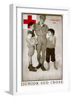 Junior Red Cross Poster-null-Framed Giclee Print