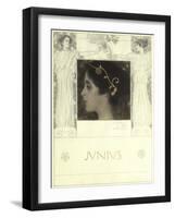 Junius, 1896-Gustav Klimt-Framed Giclee Print