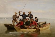 A Fishing Party Off Long Island, 1860-Junius Brutus Stearns-Giclee Print