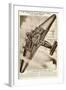 Junkers G38, Large German Freight Plane-B und H Romer-Framed Art Print