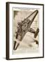 Junkers G38, Large German Freight Plane-B und H Romer-Framed Art Print