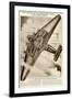 Junkers G38, Large German Freight Plane-B und H Romer-Framed Art Print