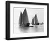 Junks on the Yangtze River-null-Framed Photographic Print