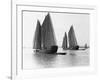 Junks on the Yangtze River-null-Framed Photographic Print