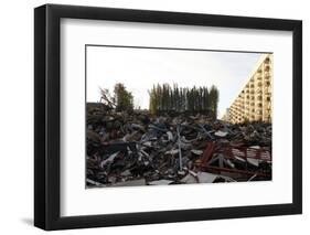 Junkyard, Montrouge, Hauts-de-Seine, France-Godong-Framed Photographic Print