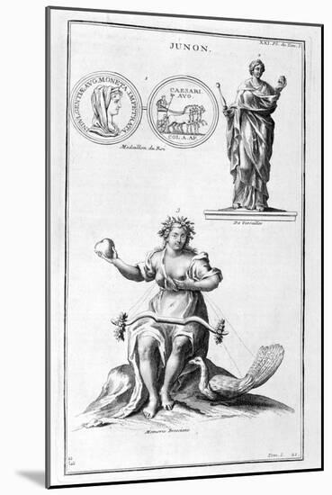 Juno, 1757-Bernard De Montfaucon-Mounted Giclee Print