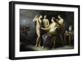 Juno and the Three Graces-Andrea Appiani-Framed Giclee Print