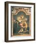 Juno Receives the Head of Argus (Oil)-Jacopo Amigoni-Framed Premium Giclee Print