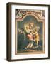 Juno Receives the Head of Argus (Oil)-Jacopo Amigoni-Framed Giclee Print