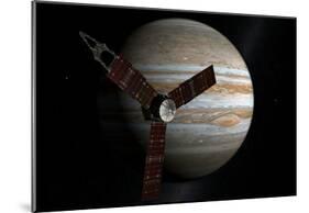 Juno Space Satellite Photograph Poster-null-Mounted Poster