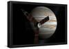Juno Space Satellite Photograph Poster-null-Framed Poster