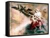 Juno Suckling Hercules-Peter Paul Rubens-Framed Stretched Canvas