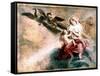 Juno Suckling Hercules-Peter Paul Rubens-Framed Stretched Canvas