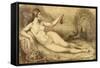 Juno-Armand Point-Framed Stretched Canvas