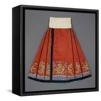 Jupe nuptiale de femme chinoise Han-null-Framed Stretched Canvas