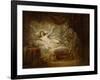 Jupiter and Aegina-Jean-Baptiste Greuze-Framed Giclee Print