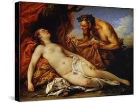 Jupiter and Antiope, C1753-Carle van Loo-Stretched Canvas