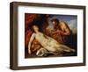 Jupiter and Antiope, C1753-Carle van Loo-Framed Premium Giclee Print