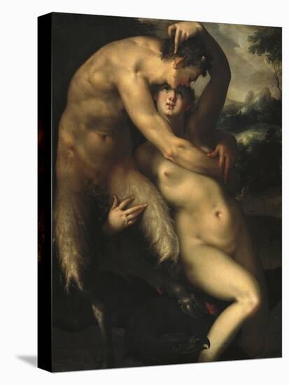 Jupiter and Antiope-Bartholomaeus Spranger-Stretched Canvas