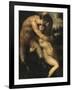 Jupiter and Antiope-Bartholomaeus Spranger-Framed Art Print