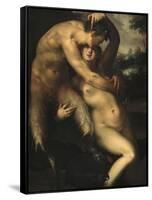 Jupiter and Antiope-Bartholomaeus Spranger-Framed Stretched Canvas