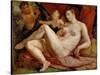 Jupiter and Antiope-Hendrick Goltzius-Stretched Canvas