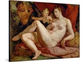 Jupiter and Antiope-Hendrick Goltzius-Stretched Canvas