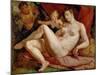 Jupiter and Antiope-Hendrick Goltzius-Mounted Giclee Print