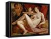 Jupiter and Antiope-Hendrick Goltzius-Framed Stretched Canvas