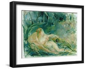 Jupiter and Callisto, after a Painting by Boucher-Morisot-Framed Giclee Print