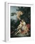 Jupiter and Callisto-Francois Boucher-Framed Art Print