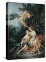 Jupiter and Callisto-Francois Boucher-Stretched Canvas