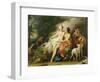 Jupiter and Callisto-Jacopo Amigoni-Framed Giclee Print